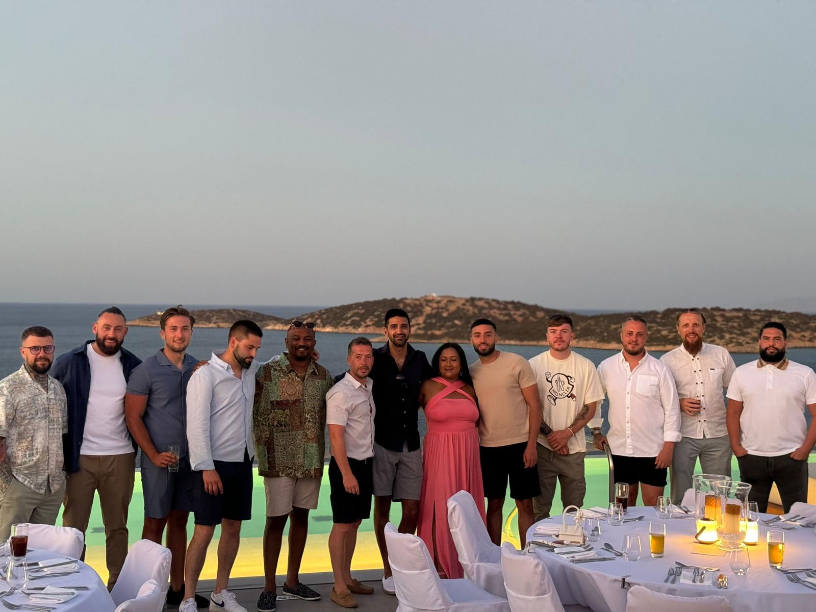 Sales Original team travelling together